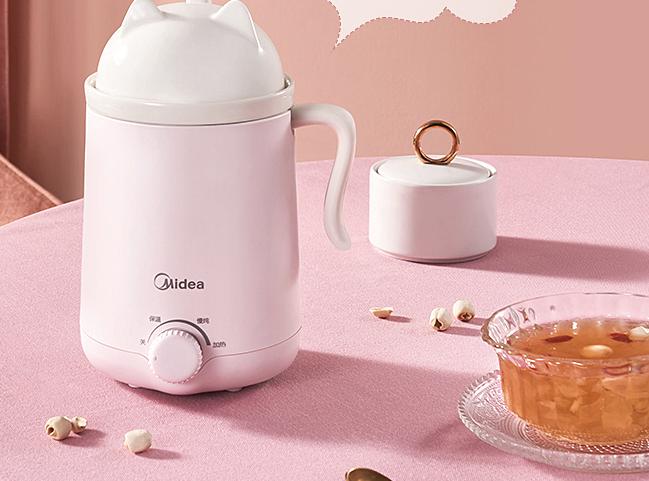 星巴克2021樱花保温杯,美的杯子保温杯