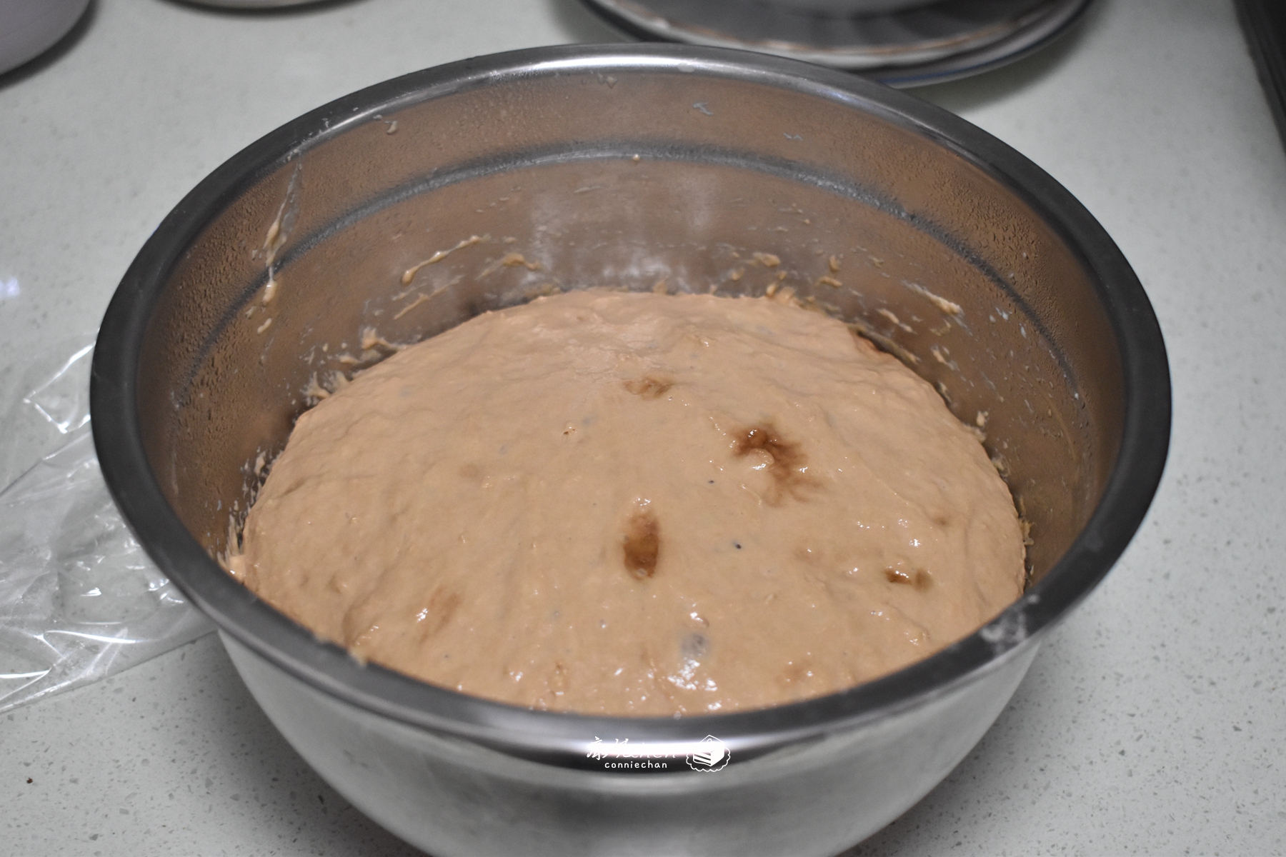 发面饼最懒人做法不用擀面不用烙,手不沾面发面饼的家常做法诀窍