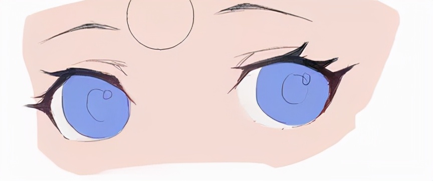 眼睛画法绘画教程,绘画可爱眼睛最简单的画法