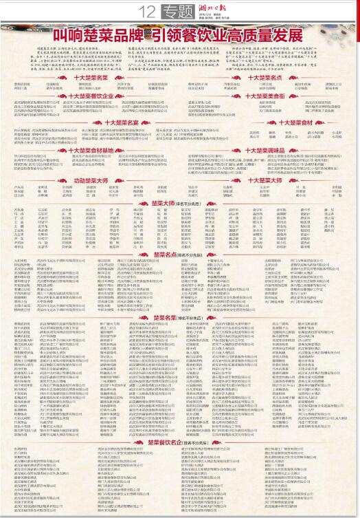 叫响家乡美食,叫响楚菜完整版