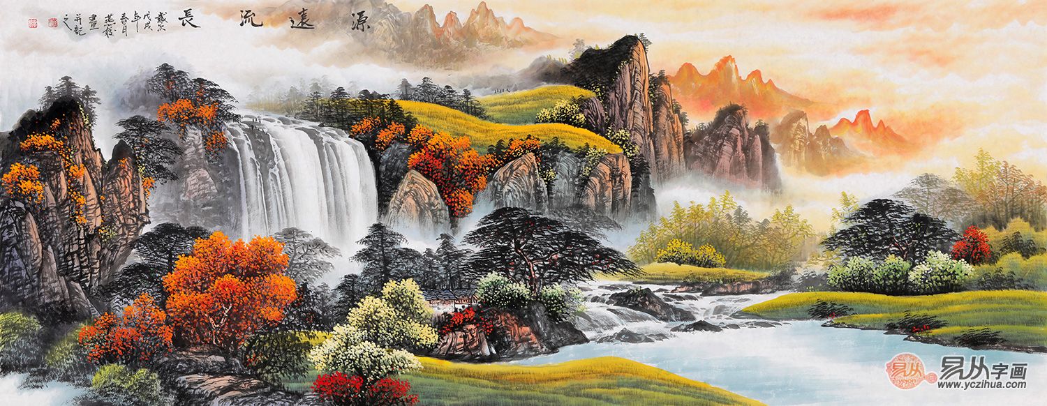 墙上的壁画画些啥好,壁画装饰画选哪里的