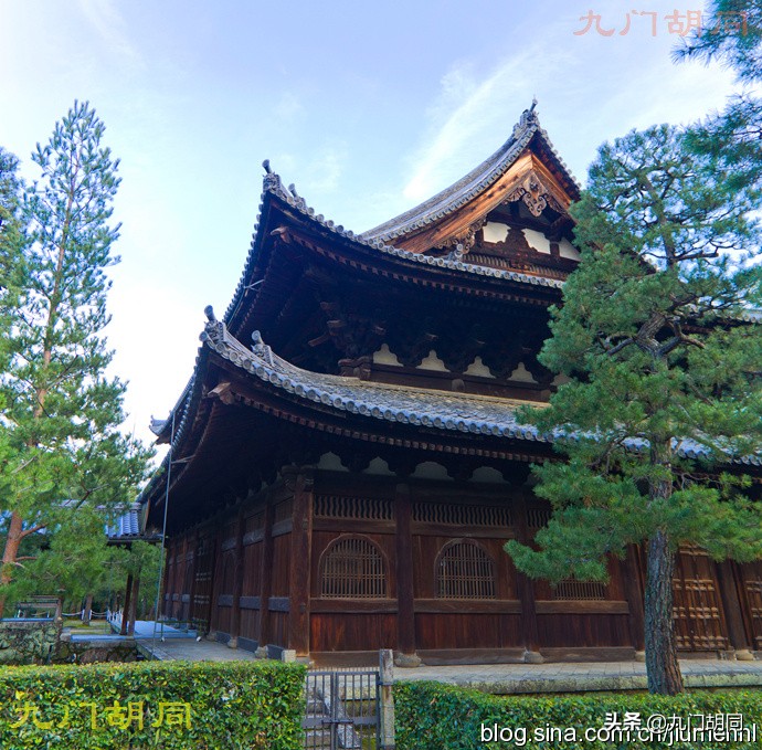 京都大德寺的庭院,织田信长墓地图片大全