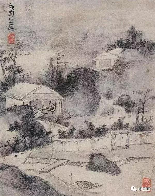 枯笔讲解,赏析枯笔