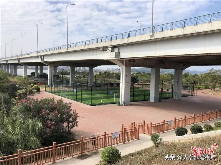 潮州金山大桥湿地公园,金山湖公园足球场免费开放