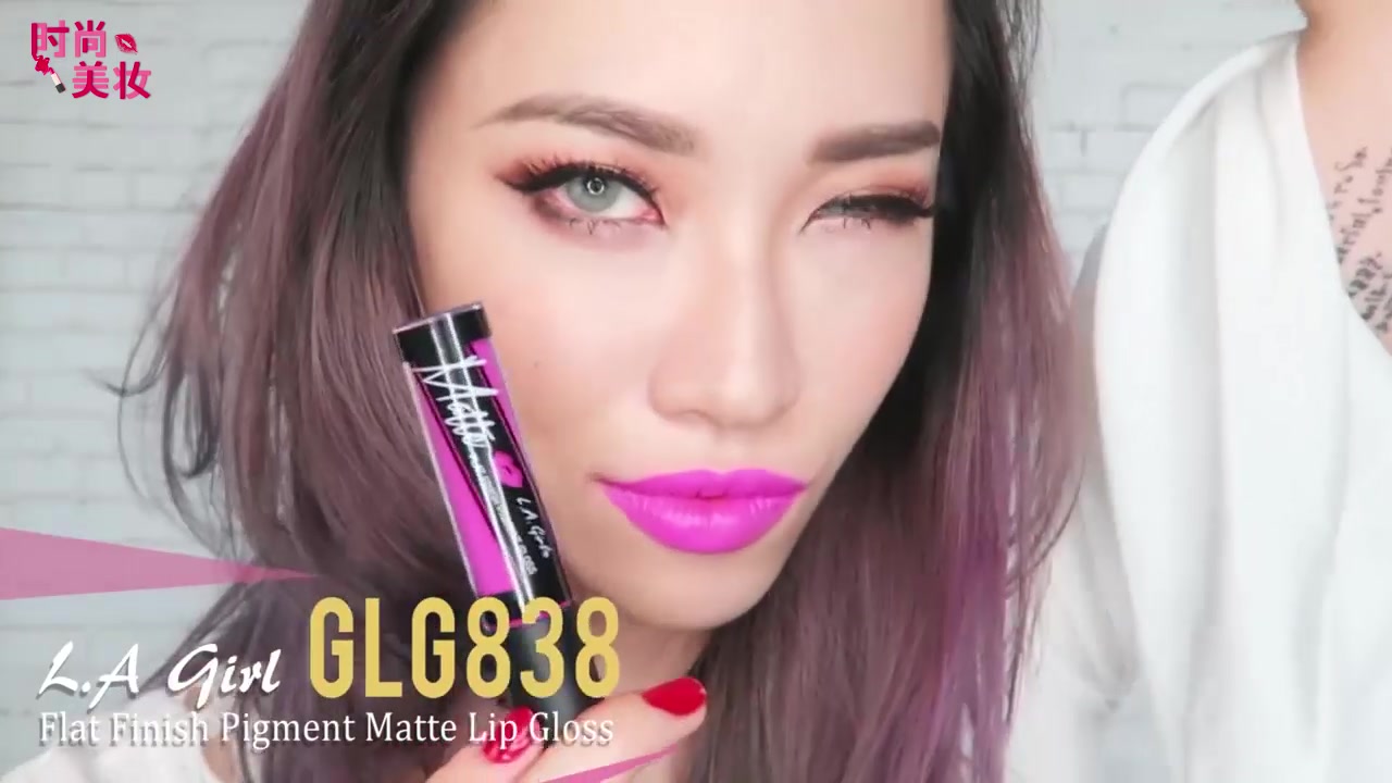 lagirl蜜桃豆沙眼影教程,lagirl眼影黑黄皮日常画法469