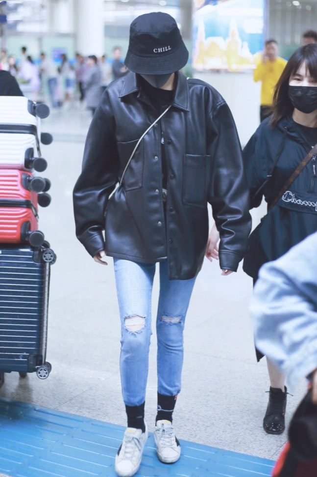 迪丽热巴同款竖条纹裤,迪丽热巴穿的格子裤