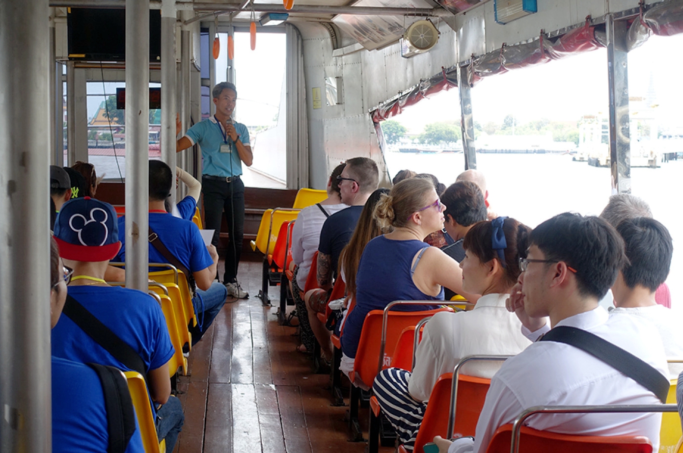 夜游曼谷如何买游览船船票,曼谷旅游坐船攻略路线图片