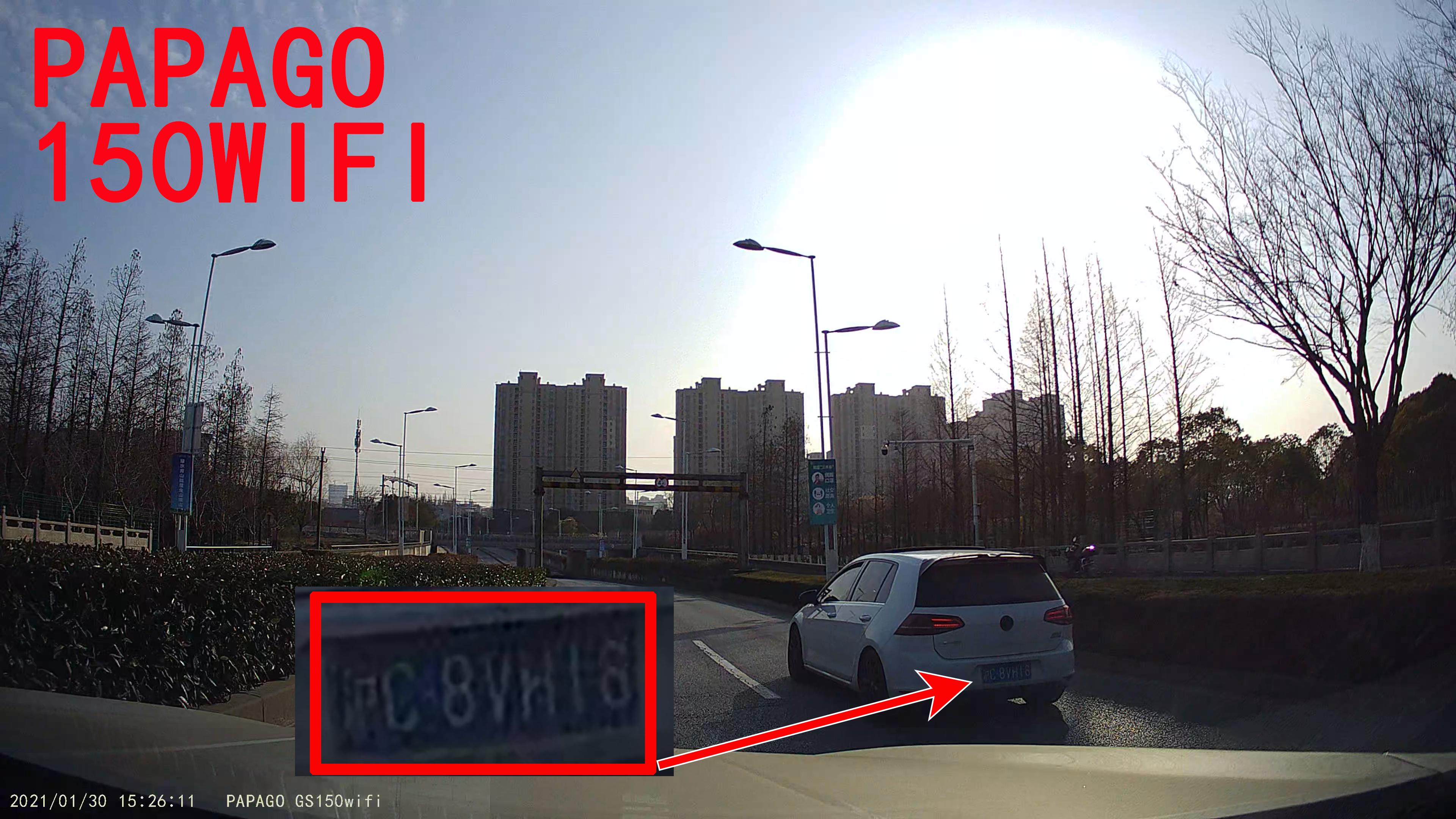 蕾橙测评实拍验证6款热门4K行车记录仪到底能不能拍清楚车牌？