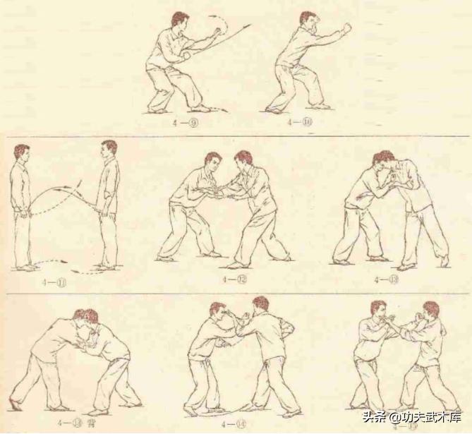 岳氏散手十八式,岳家拳散手十八式教学