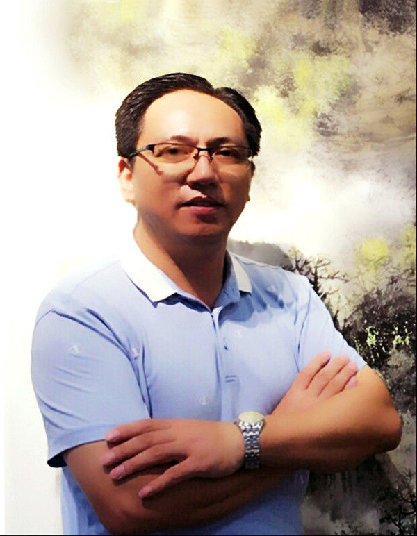 著名书画家谢元涛现场泼墨挥毫,书法作品欣赏谢国安