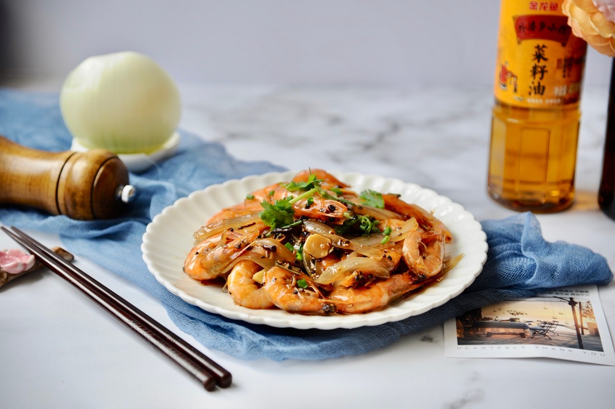 黑胡椒大虾的料汁怎么做,胡椒大虾最简单的做法