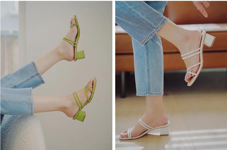 30-40岁洋气女凉鞋,30岁高档漂亮凉鞋女