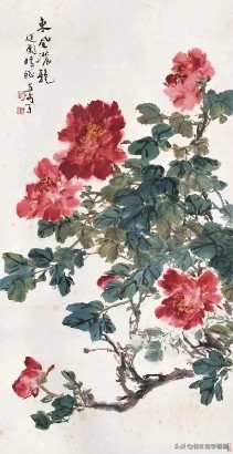 画牡丹如何加色能出层次,画牡丹调色运笔