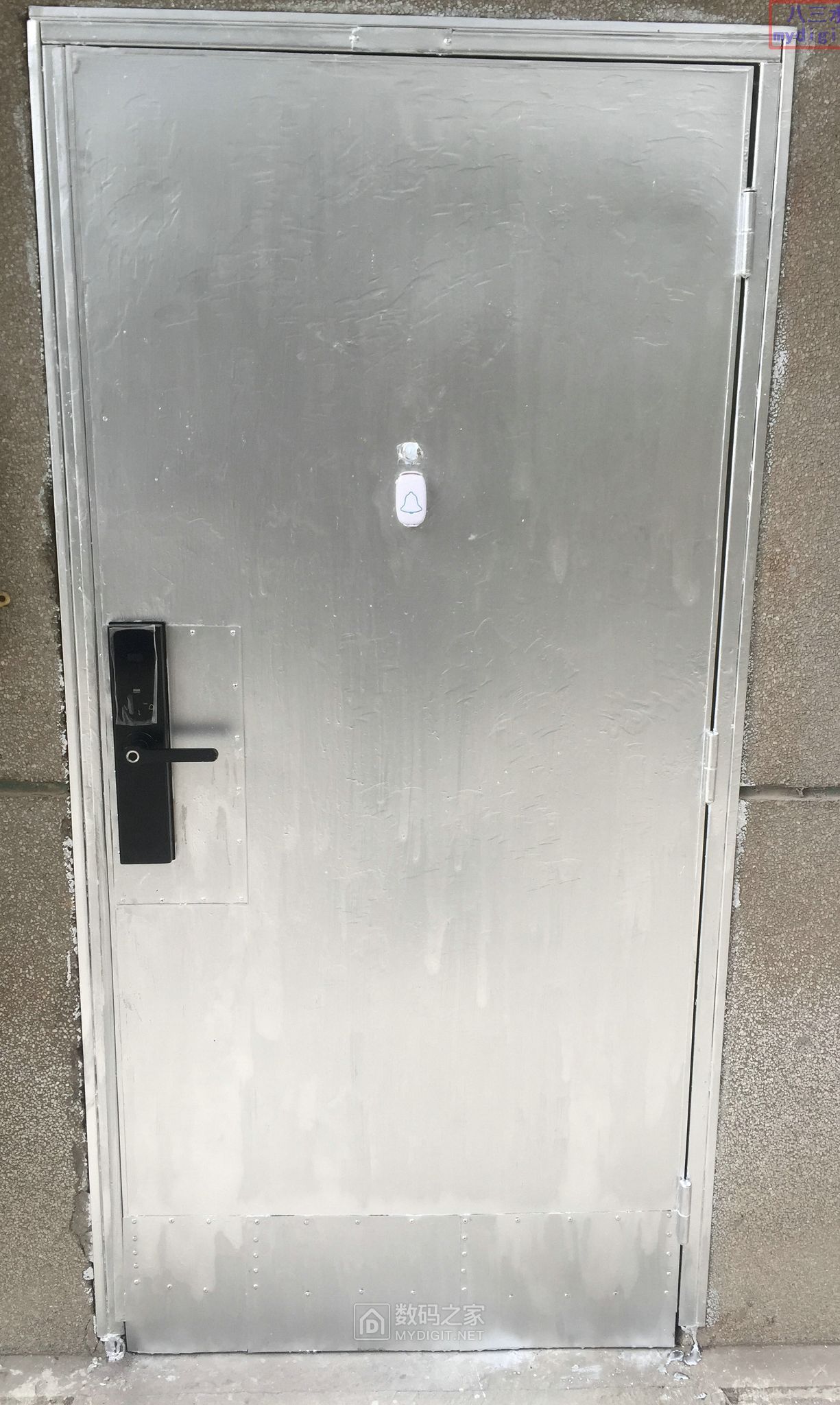 老式防盗门如何安装指纹锁,老防盗门指纹锁安装教程