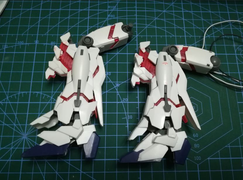 高达独角兽制作全过程,mg独角兽制作过程