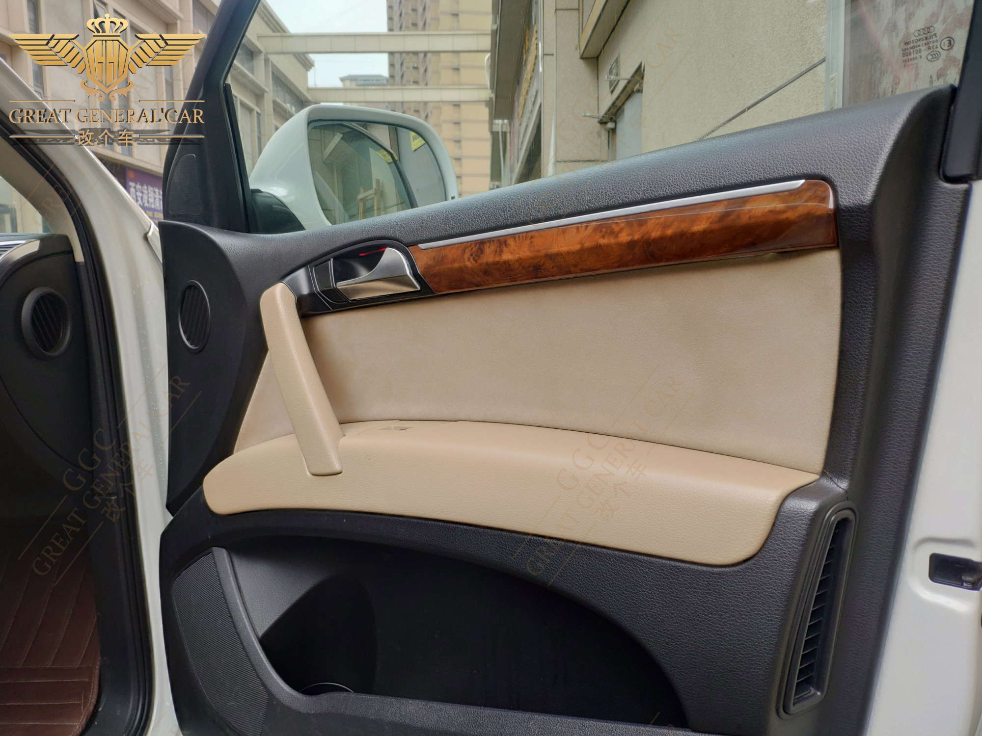 老款奥迪q7改装成六座系列,奥迪q7老款升级新款19款改装案例