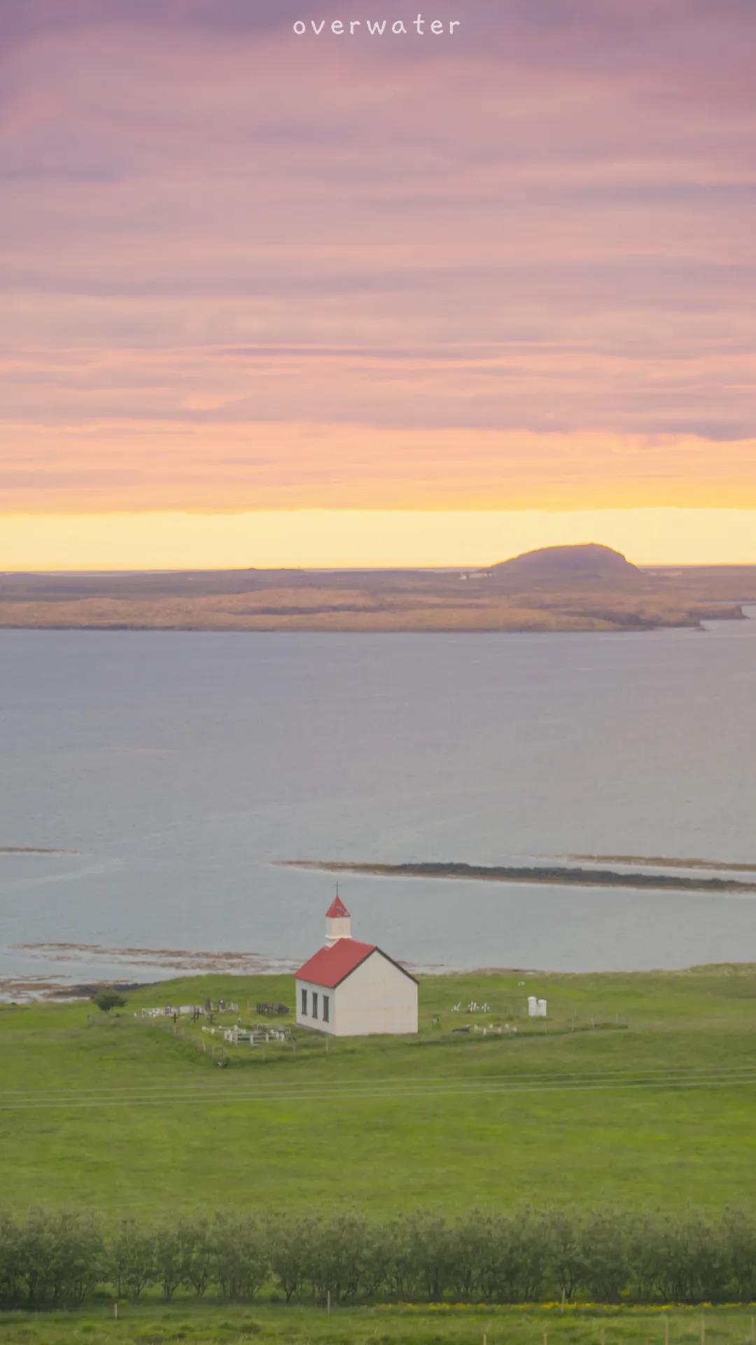草原花海治愈系风景唯美意境壁纸,风景壁纸超清手机壁纸