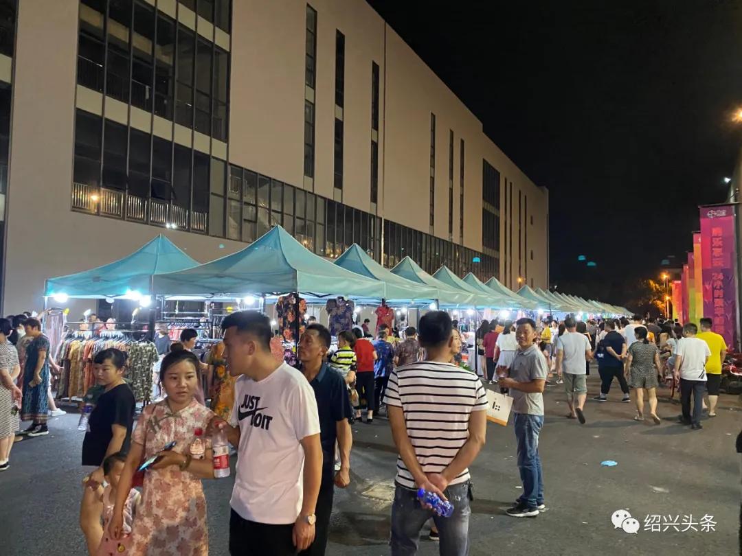 绍兴越城最热闹的夜市街道,绍兴夜市烟火气