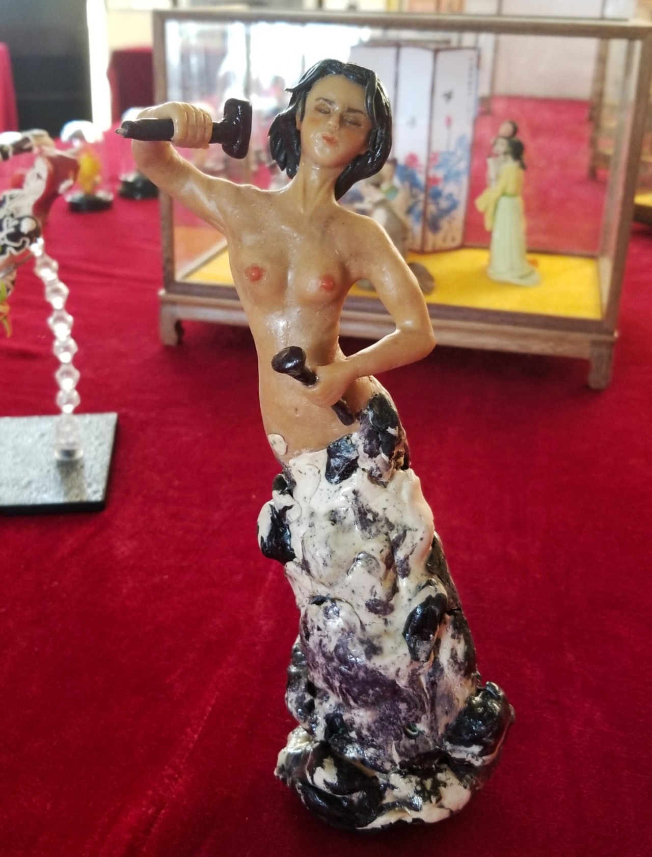 妙手能生花,感受捏出来的艺术丨吴淞面塑传承人冯秋霞采访