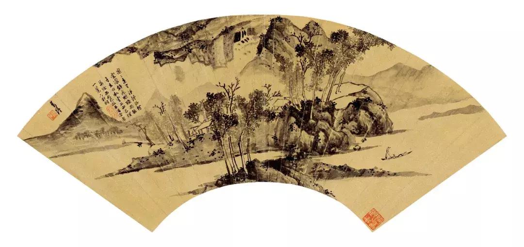 嘉树堂藏明代扇面,嘉树堂藏名人扇面画