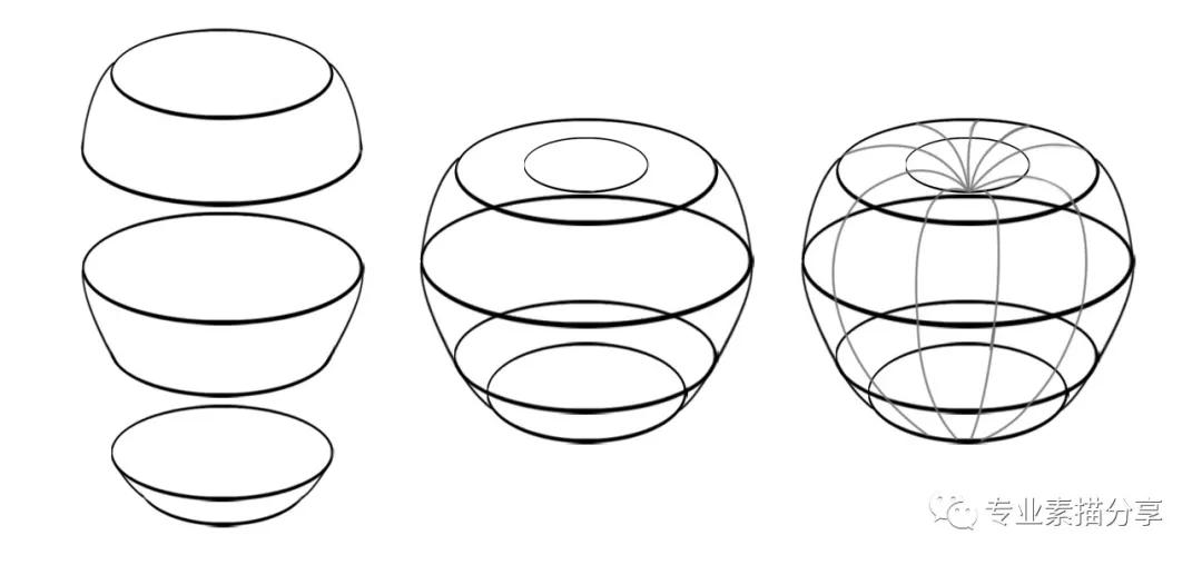 静物苹果和梨画法,静物苹果画教程