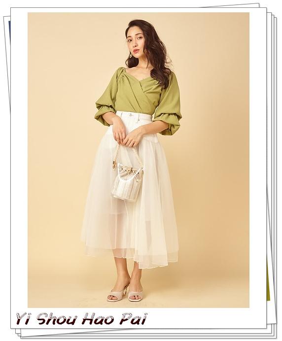 女生网纱裙穿搭技巧,夏天半身网纱裙的穿搭方法