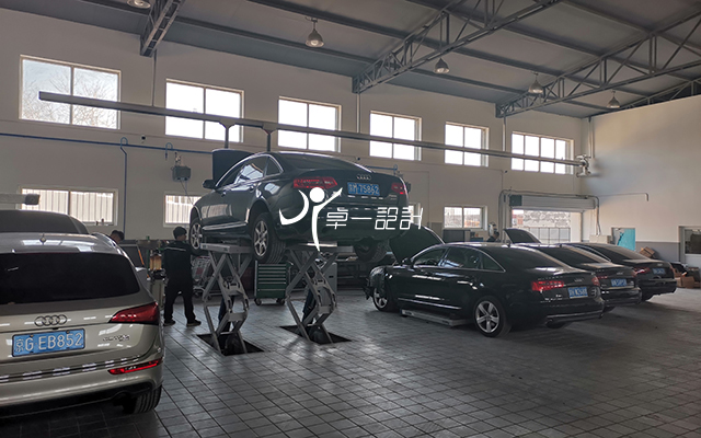 100平米汽修厂设计案例,10000平方大型修理厂设计效果图