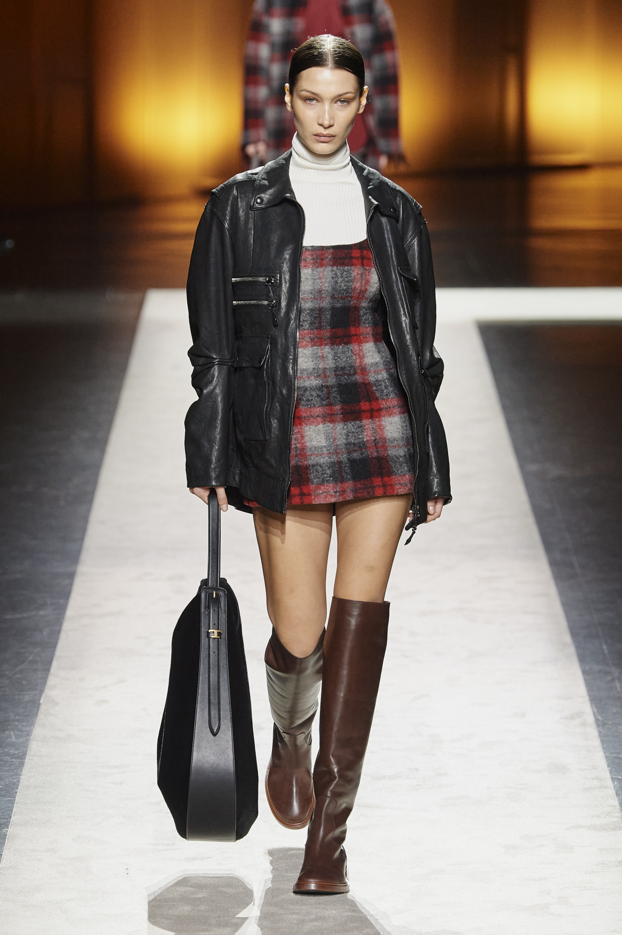 tods刘诗诗同款,刘诗诗tods同款半身裙