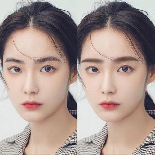 会画眉毛跟不会画眉毛,女人画眉毛的正确方式