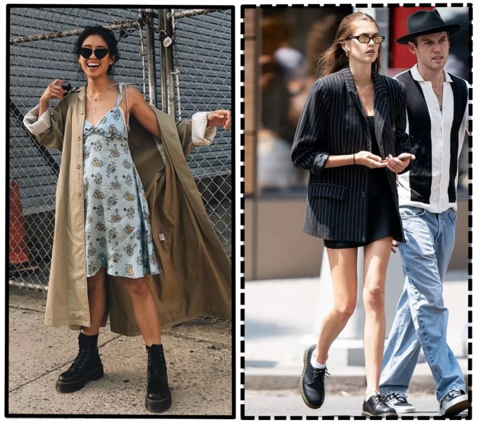 欧阳娜娜有多喜欢马丁靴,欧阳娜娜最新马丁靴