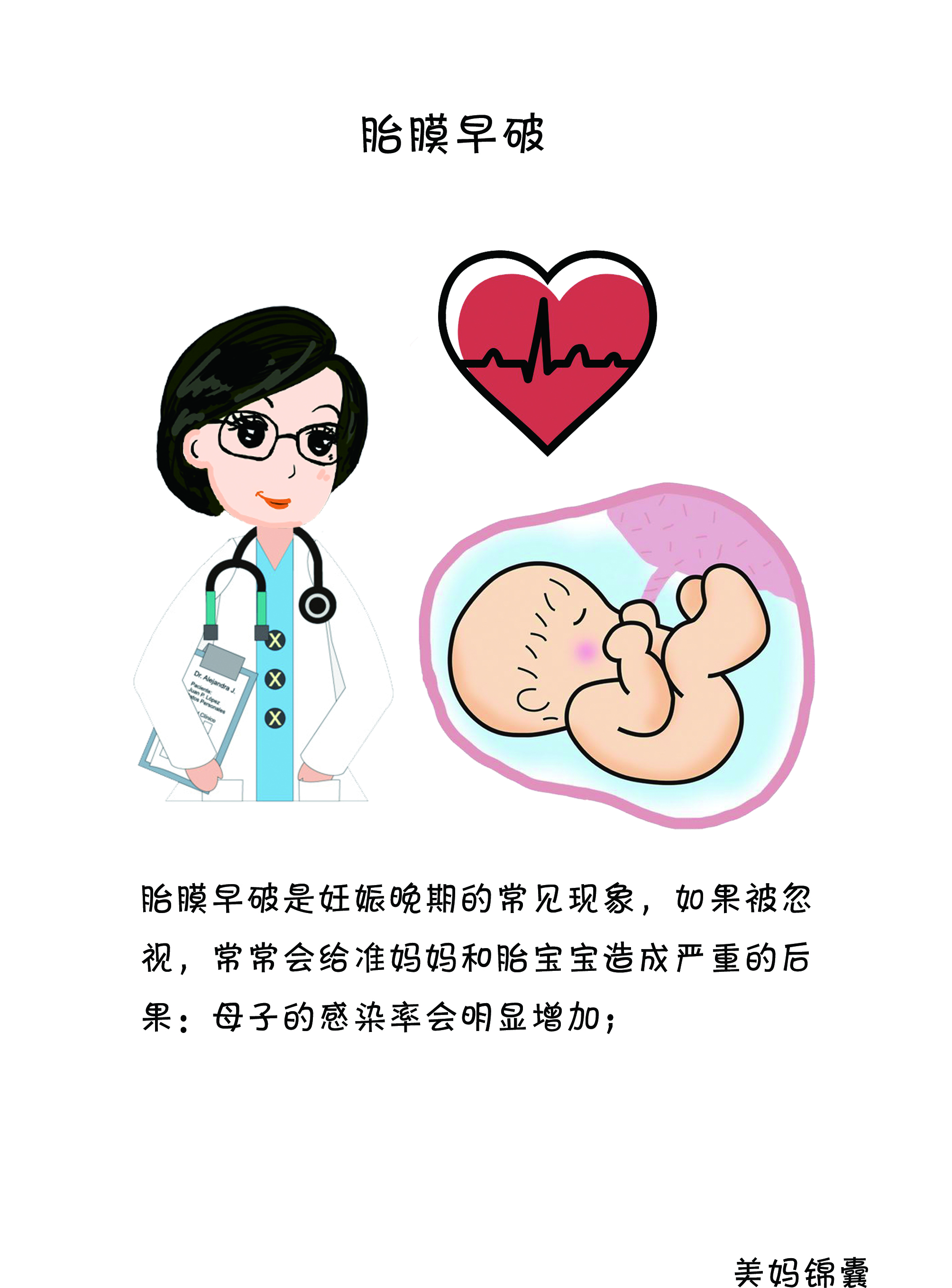 32周胎膜早破感染症状,胎膜早破有什么症状和表现