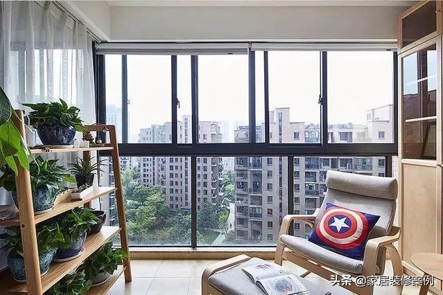 阳台要封起来怎么设计好看,极窄小阳台巧妙利用