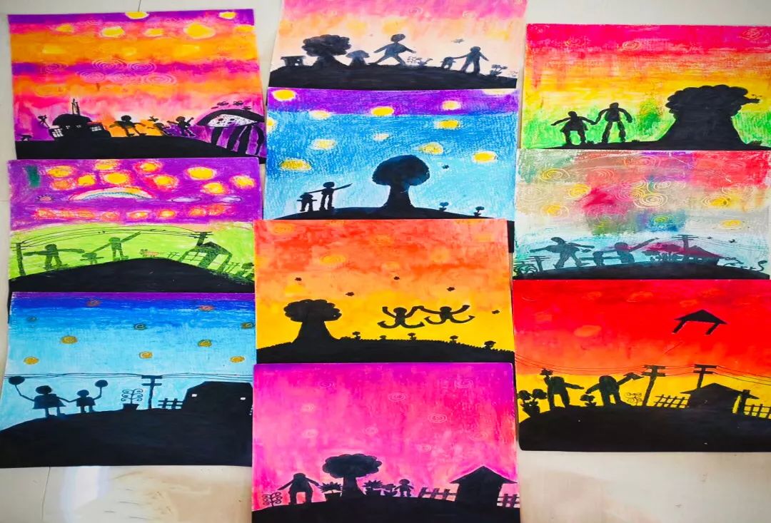 小学美术送教下乡美术课,送教下乡绘画