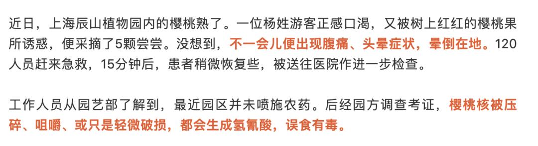 什么水果核毒性最强,常见水果吃不好也有危险
