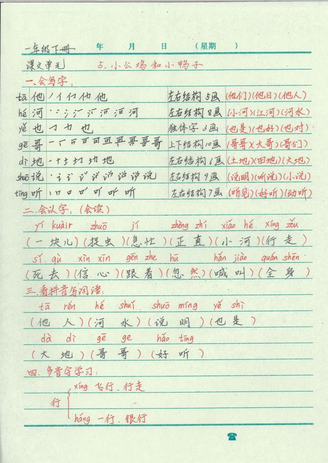 一年级语文如何复习最有效,一年级语文怎么复习最有效