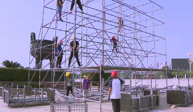 汤显祖戏剧节开幕典礼现场,2021汤显祖戏曲节