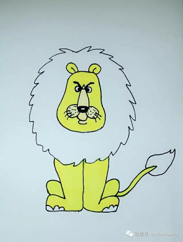 可爱的大狮子,美丽的大狮子