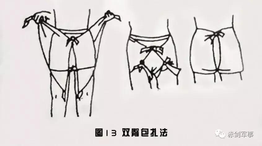 军队三角巾包扎法视频,部队卫生与救护三角巾包扎方法