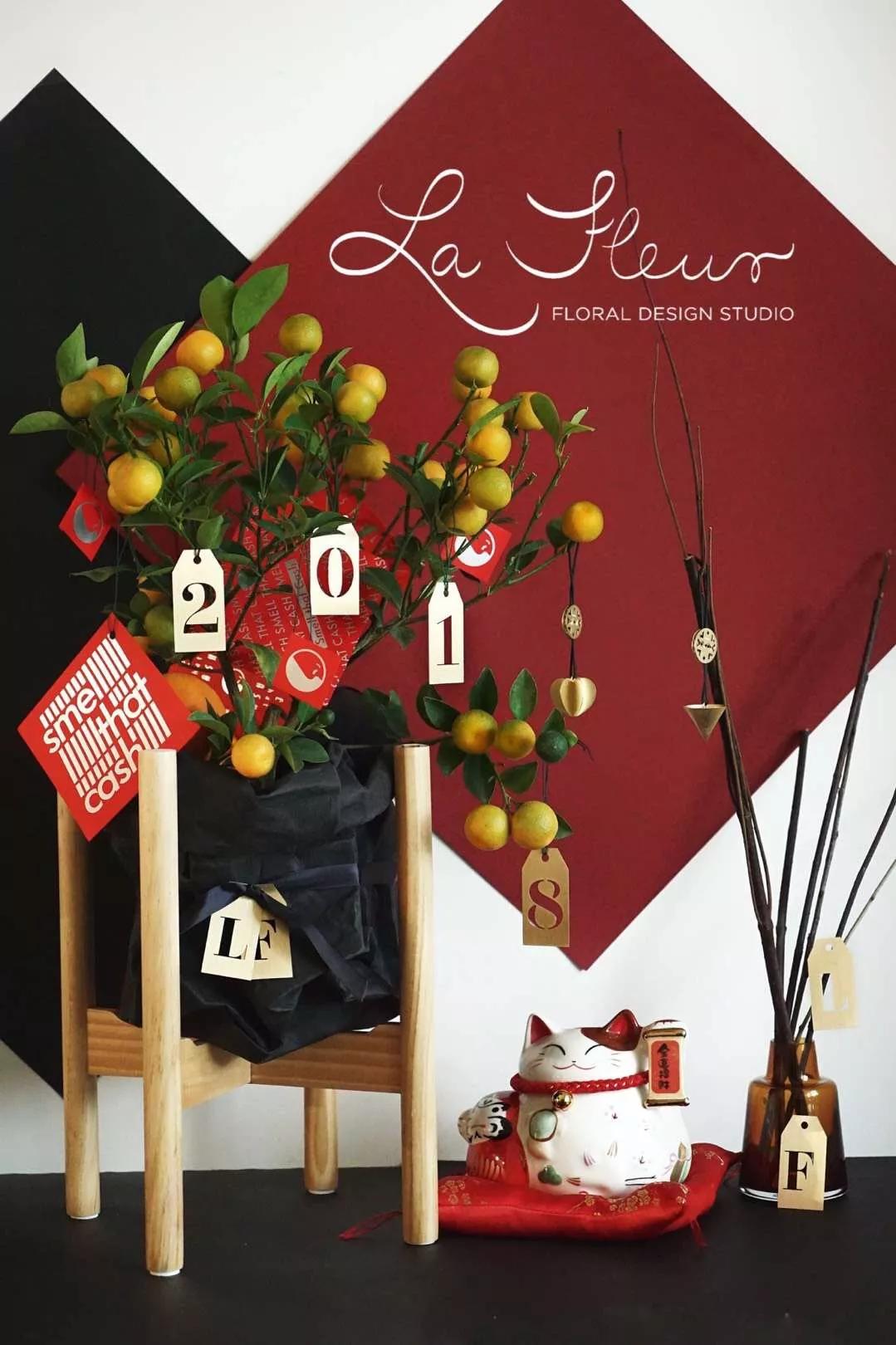 有年味儿的主题,有新年味儿的花