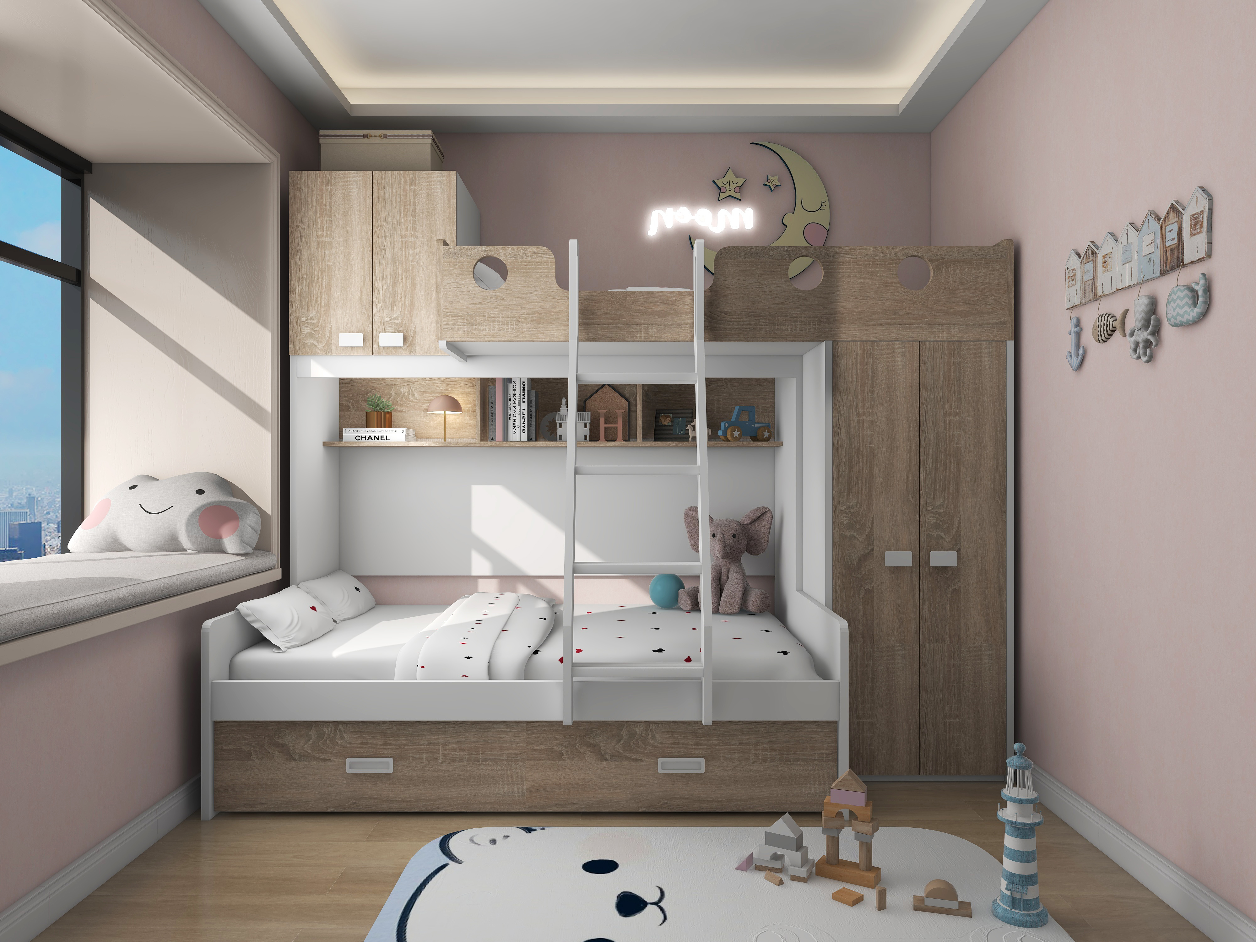 上下床真的不可取吗,上下床怎么设计才好看