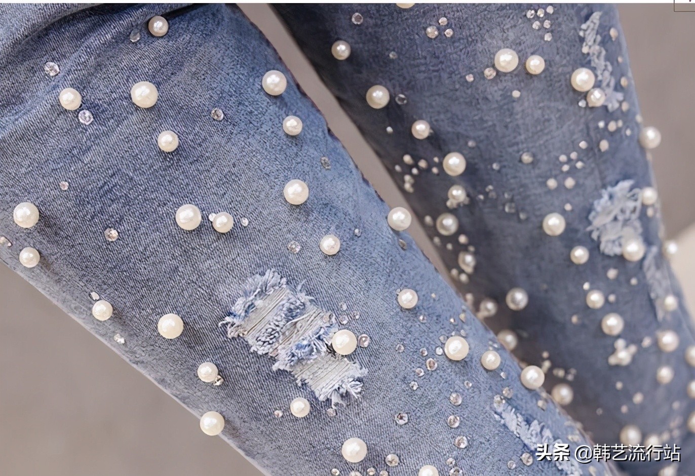 韩国牛仔裤的极致魅力 (韩国流行牛仔裤)