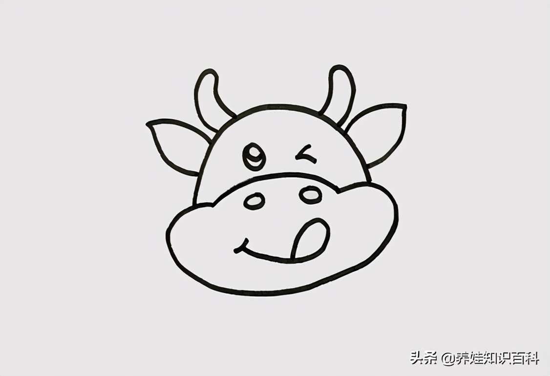 牛要怎么画最简单,牛要怎么简单的画呢