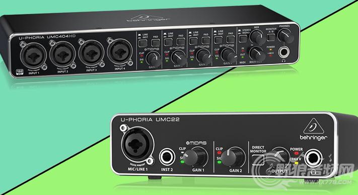 百灵达声卡um2到底怎么样,百灵达umc22和umc202hd比较