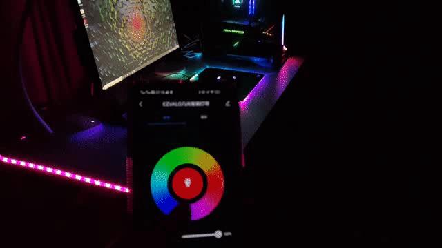 无线灯带控制亮度,彩色灯带控制