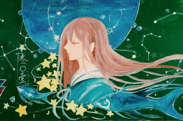 00后黑板报设计高级感,00后绝美黑板报