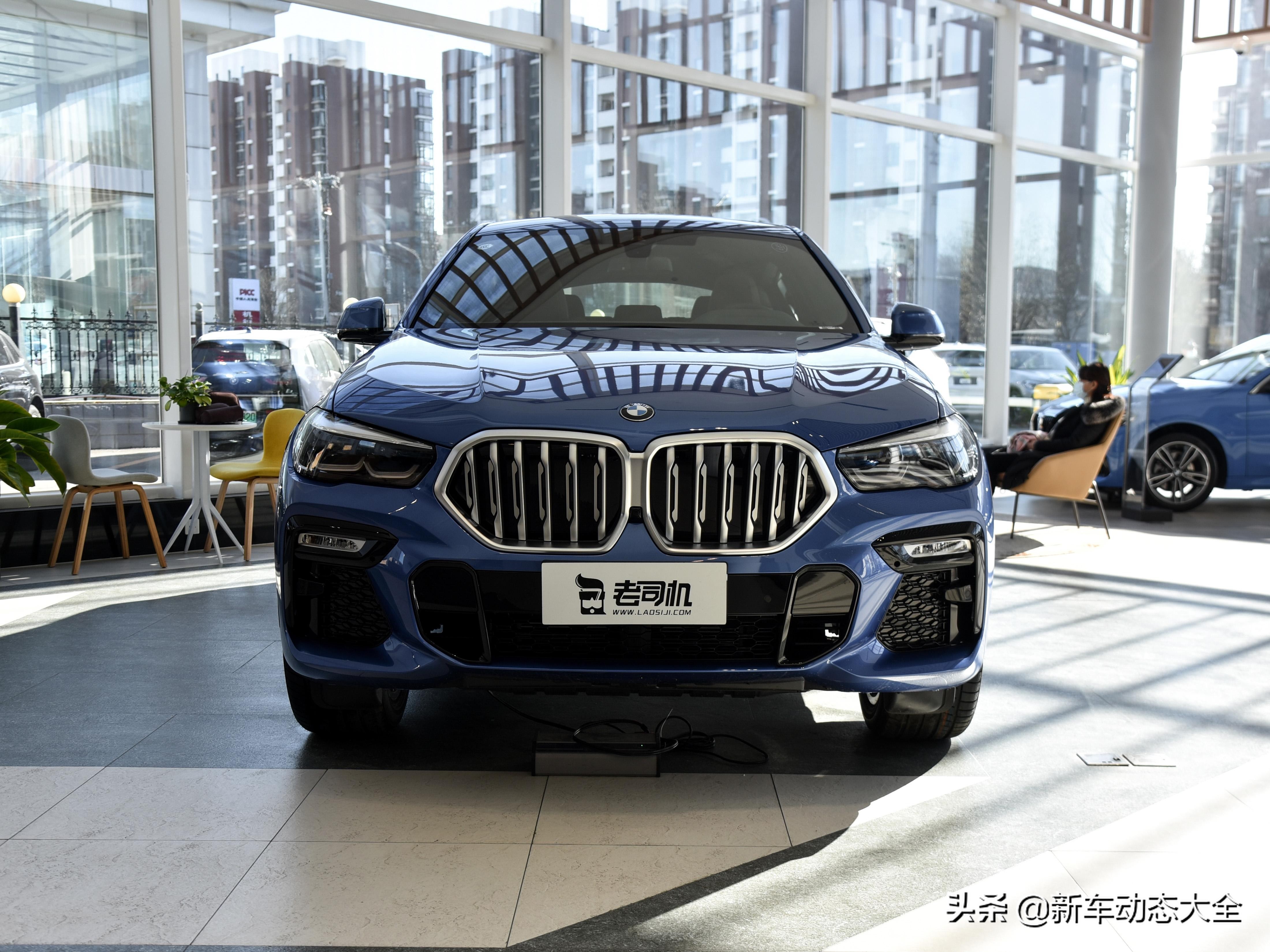 大SUV原装进口,豪华品牌轿跑SUV开创者,实拍宝马X6