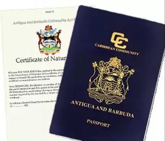 中国护照怎么去安提瓜和巴布达,安提瓜护照怎么用