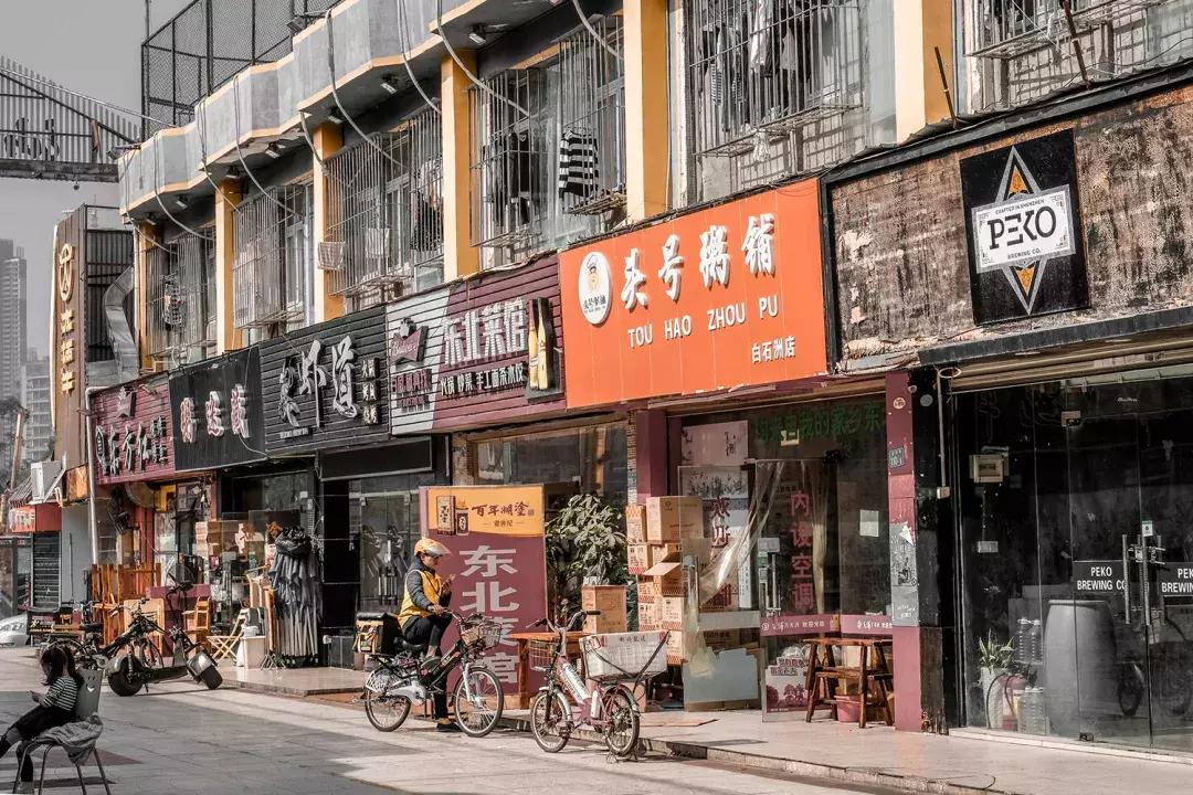 白石洲城中,白石洲的海边