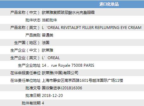 欧莱雅紫熨斗眼霜用法,欧莱雅眼霜紫熨斗成分