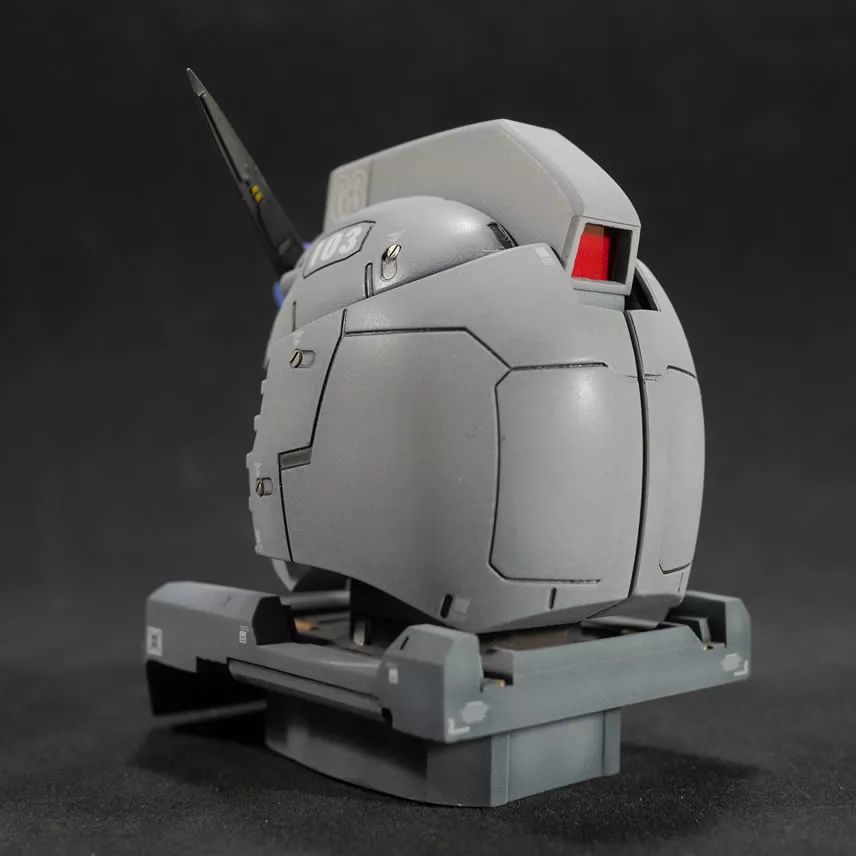 顶级高达模型自制,自制高达石像模型